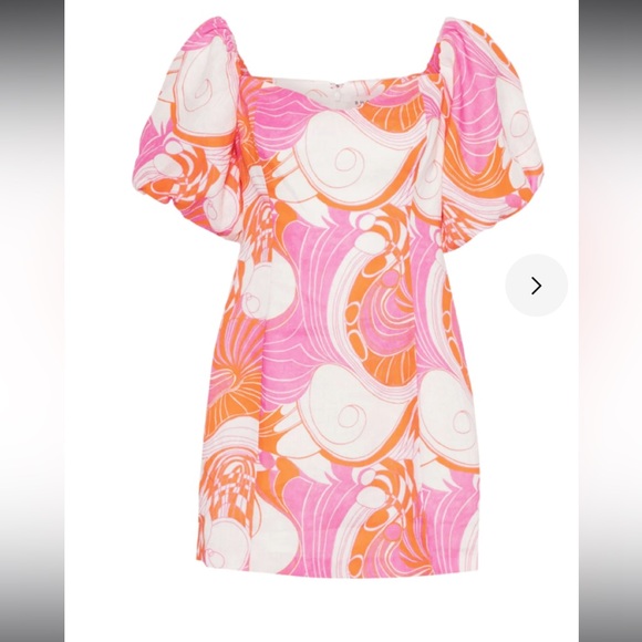 Rhode linen dress size 8 - Picture 4 of 12